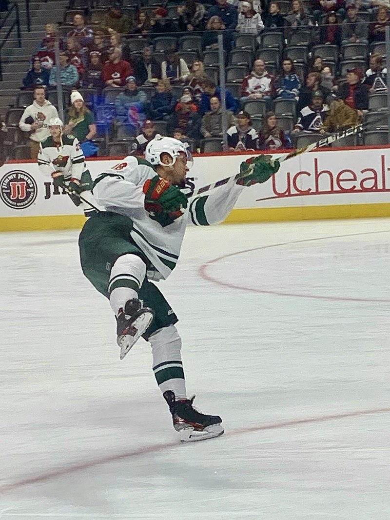 First African American to play for Team USA Hockey in the Olympic Games: Jordan Greenway