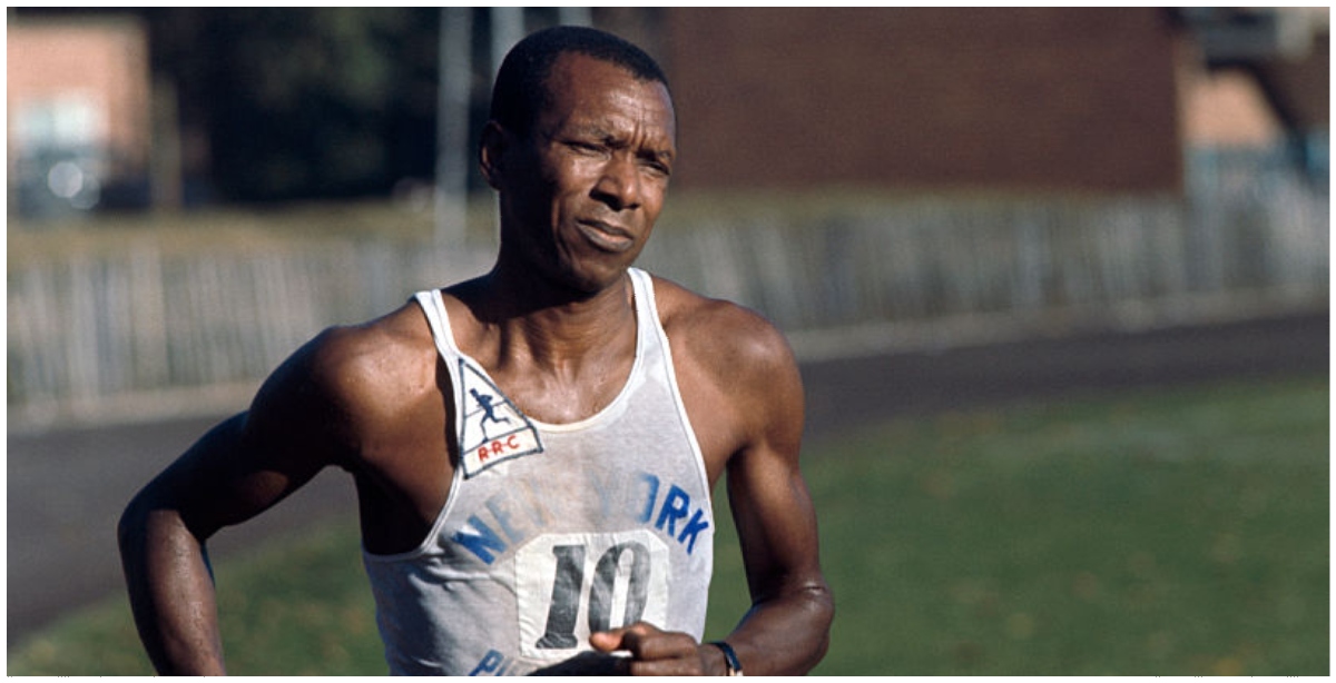 Ted Corbitt, the first Black man to run an Olympic Marathon in the US