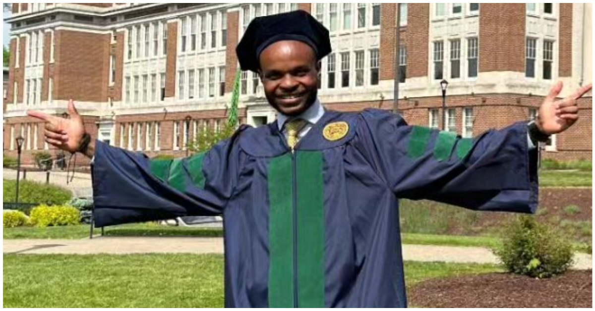 Divine Nwafor Graduates As First Black Student With A Double Degree From West Virginia University In US