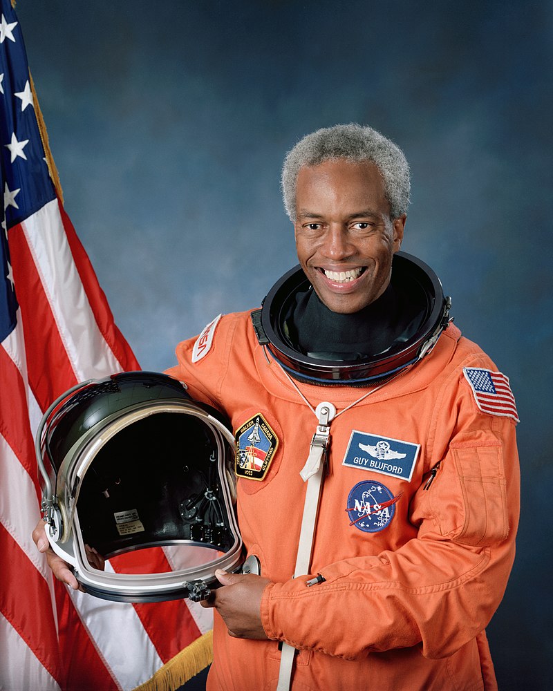 First African-American astronaut: Guion Bluford