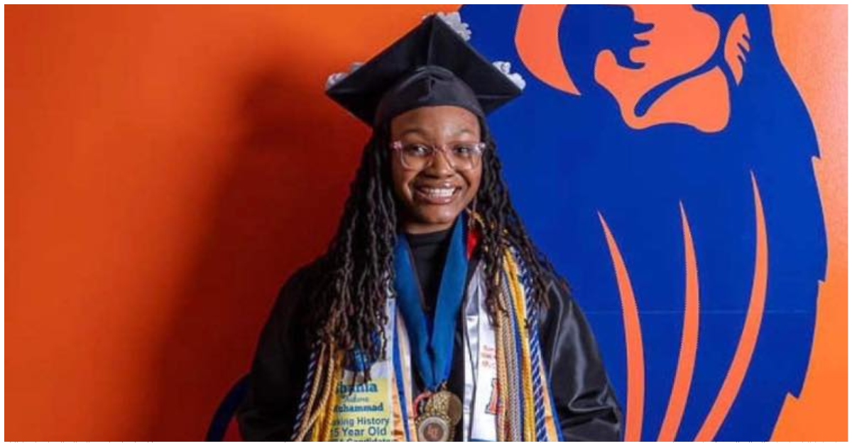 16-Year-Old Black Girl Shania Muhammad Makes History As Youngest Full-Time Salaried Teacher In America