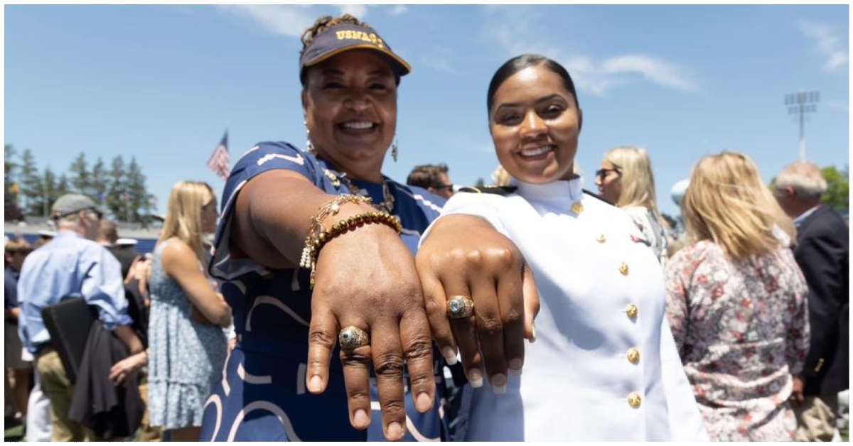 Meet The First Black Mother-And-Daughter To Graduate Together From US Naval Academy