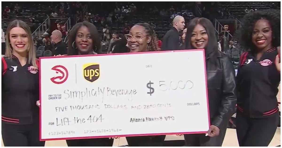 Black Businesswoman Dr. Bianca Kiovanni Is The First Recipient Of The Lift The 404 Grant By Atlanta Hawks For Her Impact In Business