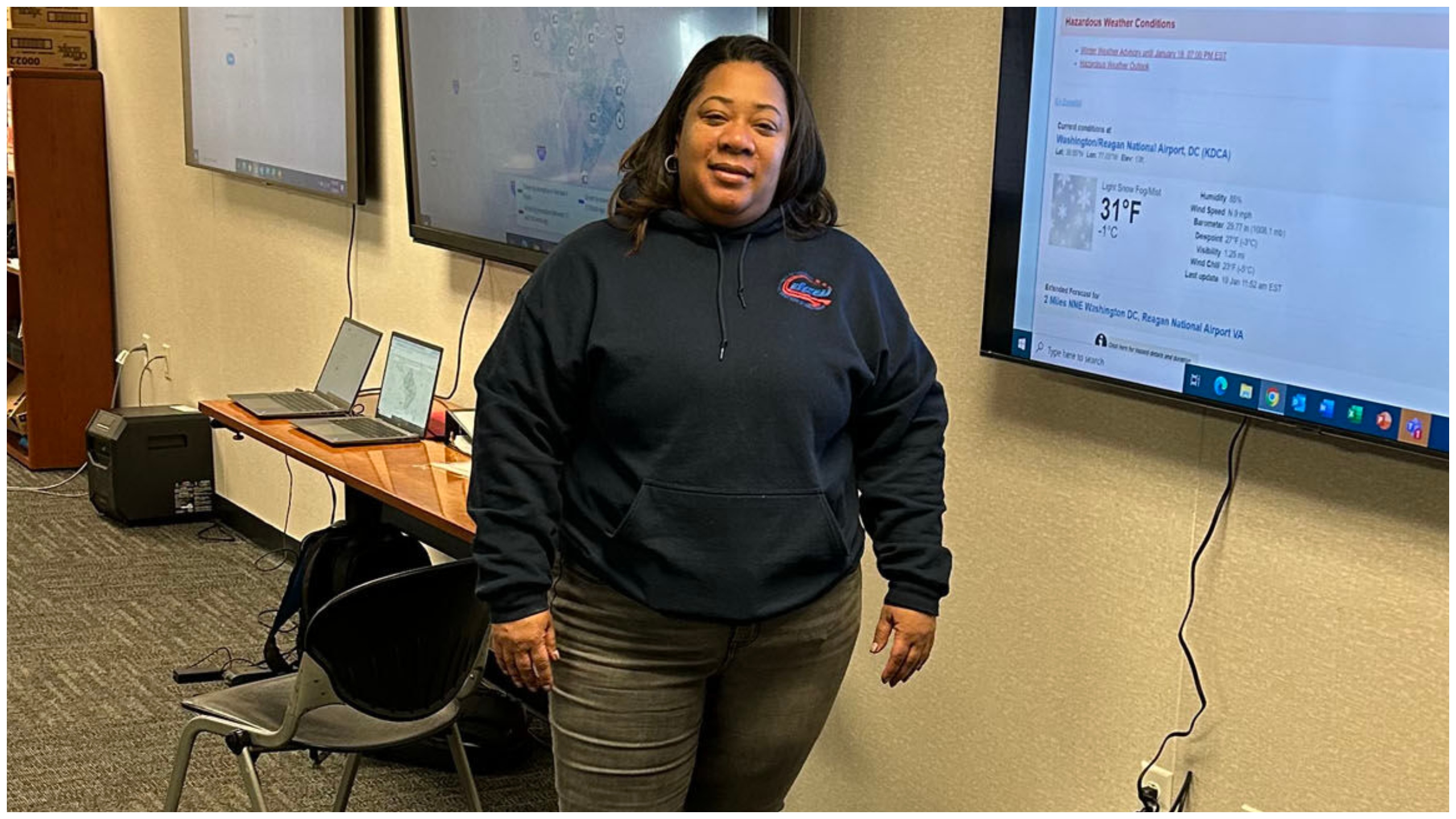 Meet Warnique West The First Black Female To Lead DC’s Winter Weather Response As Snow Coordinator