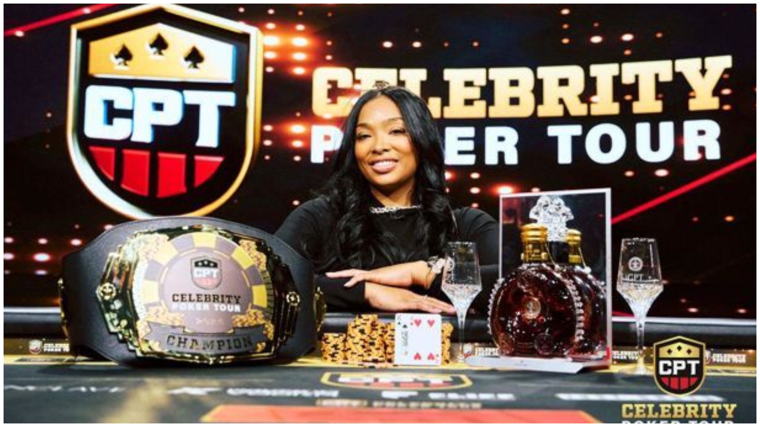 Princess Love Makes History as First Black Woman to Triumph in Celebrity Poker Tournament