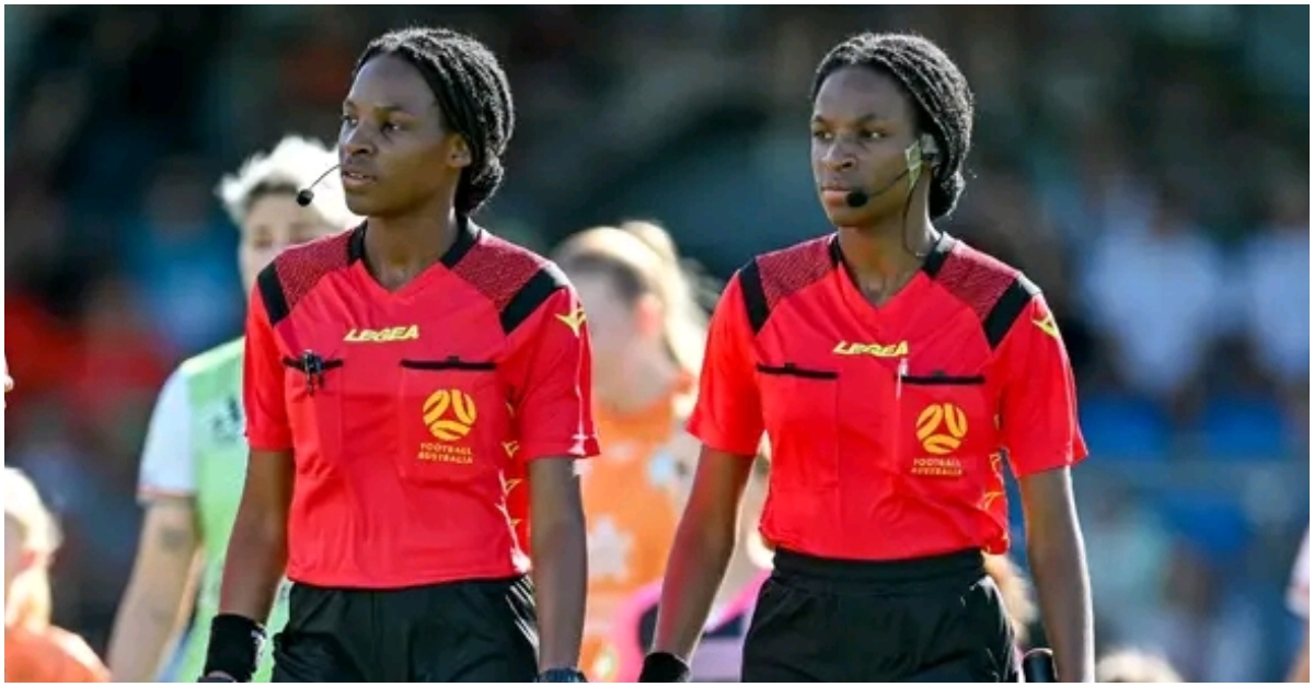 Paula Malau-Aduli and Page Malau-Aduli Make History as the First Identical Twins to Officiate at a National Level in Australian Football History