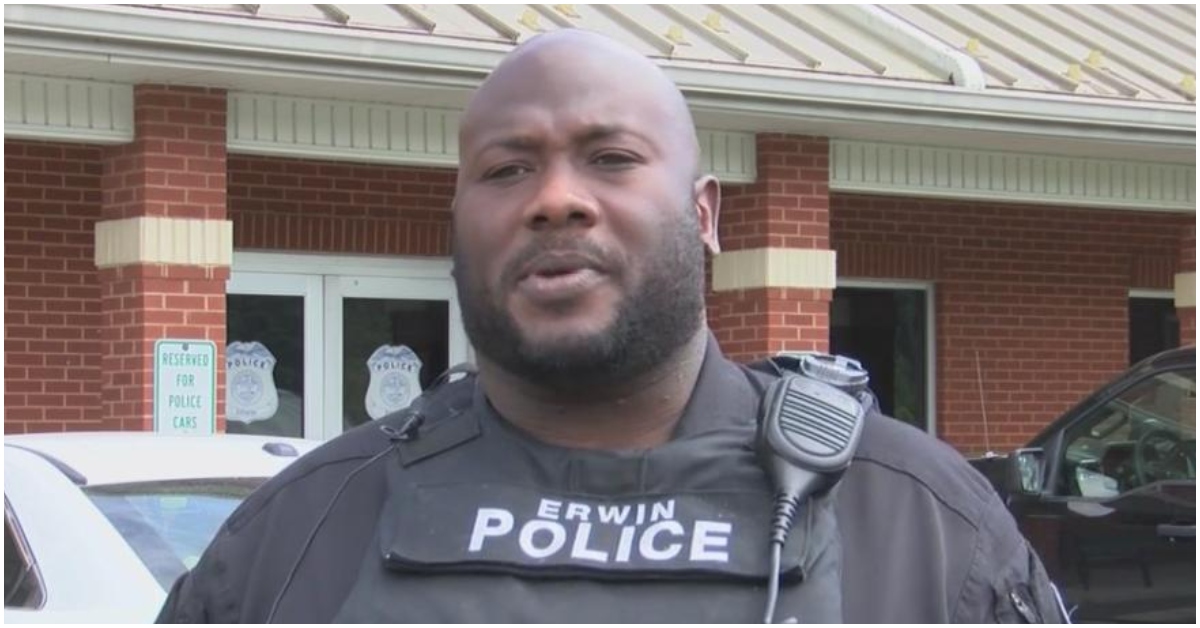 Erwin Police Department Hires Roger Antone as Its First Black Officer in Its 133-Year History