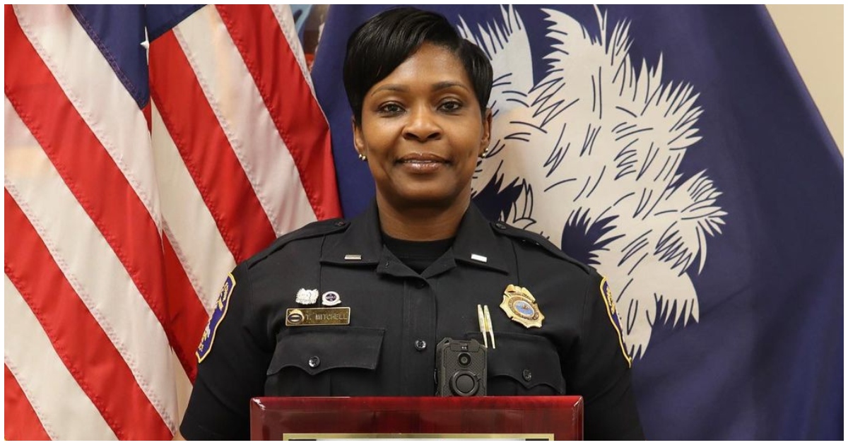 Capt. Tonatte Mitchell Makes History as Charleston Police Department’s First Black Woman Captain