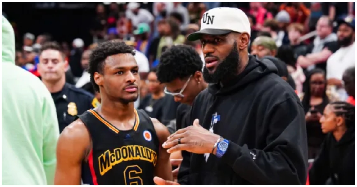 Bronny James Joins His Dad on the Lakers, Making NBA History as the First Black Father-Son Duo in the Team’s Legacy