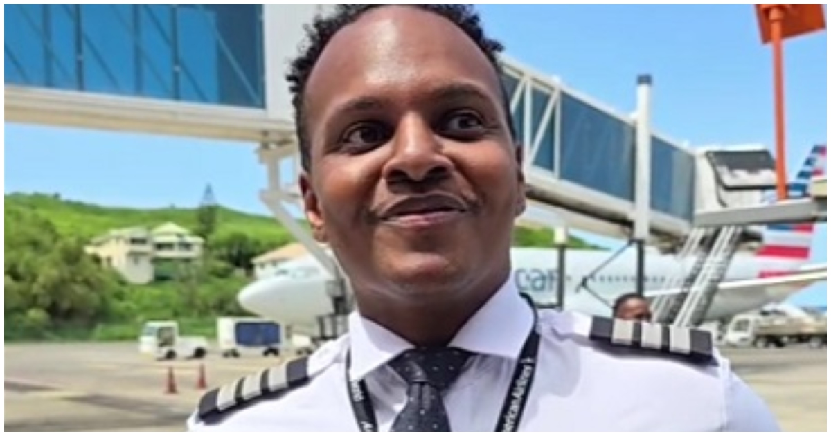 Tevin Goodridge DaSilva Makes History as First Vincentian-Born Male Pilot for American Airlines Flight to St. Vincent
