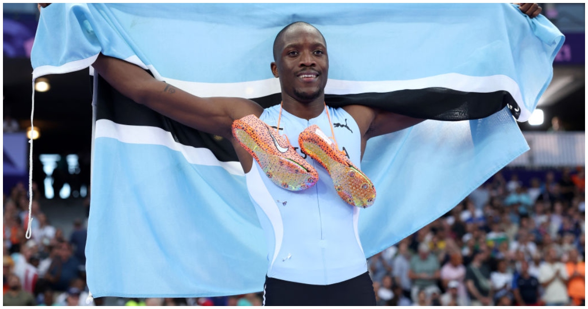 Botswana’s Letsile Tebogo Makes History as the First African to Win Olympic Gold in 200m, Setting a New African Record