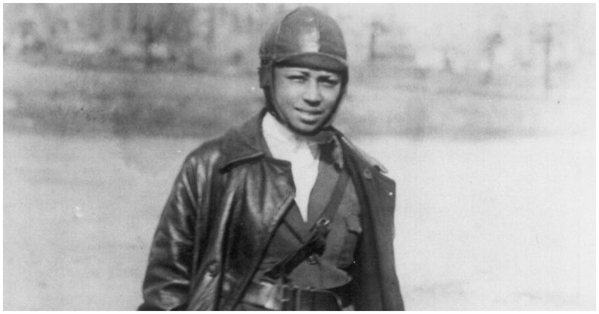 Bessie Coleman, the First Black Woman