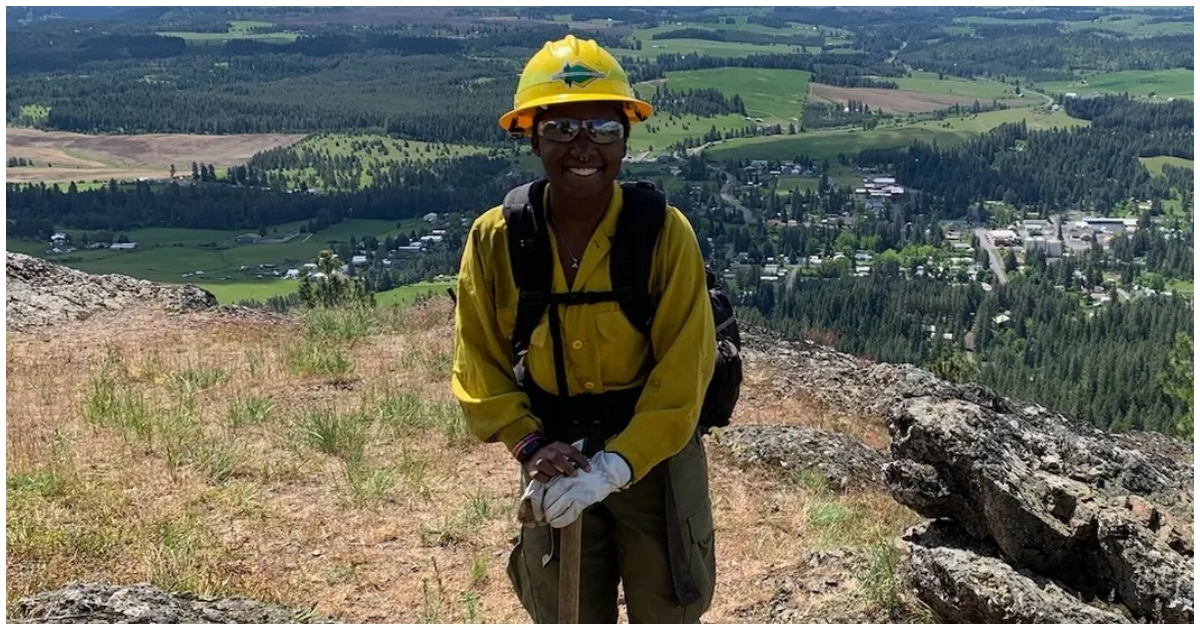 Student Aims to Be First Black Female Smokejumper