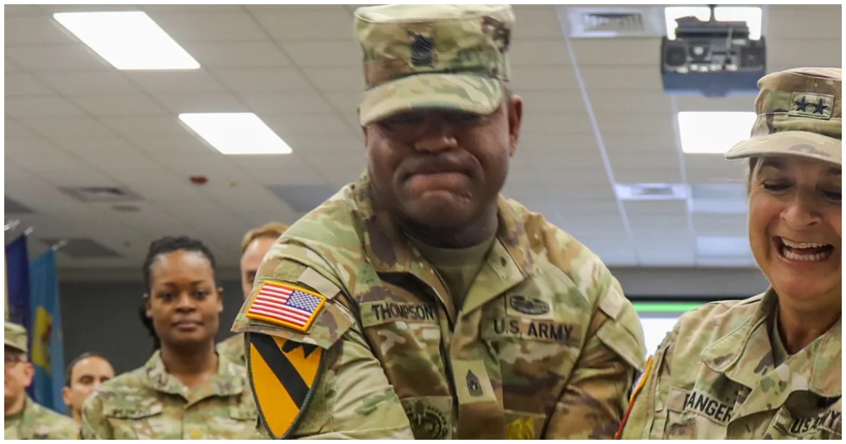 Corey A. Thompson Becomes First Black NCO at Joint Base McGuire-Dix-Lakehurst