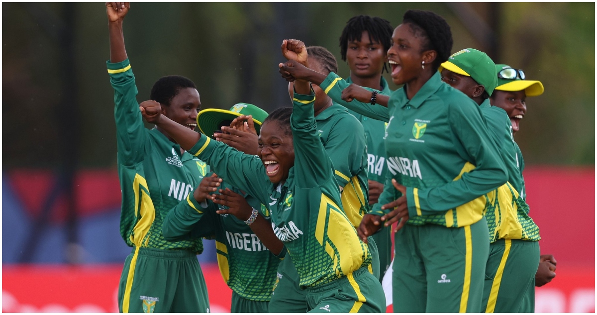 Nigeria’s Junior Yellow Greens Make History as West Africa’s First Female Cricket Team to Qualify for a World Cup