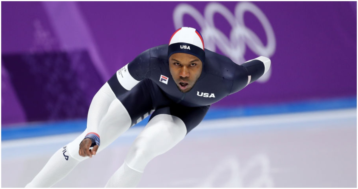 Shani Davis Became the First Black Athlete to Win Individual Winter Olympic Gold in 2006, Changing Speedskating Forever