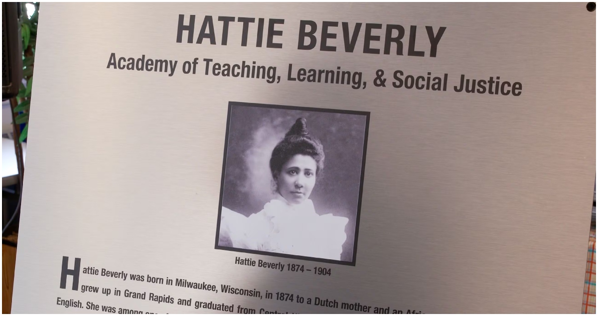 Grand Rapids School Renamed in Honor of First Black Teacher Hattie Beverly