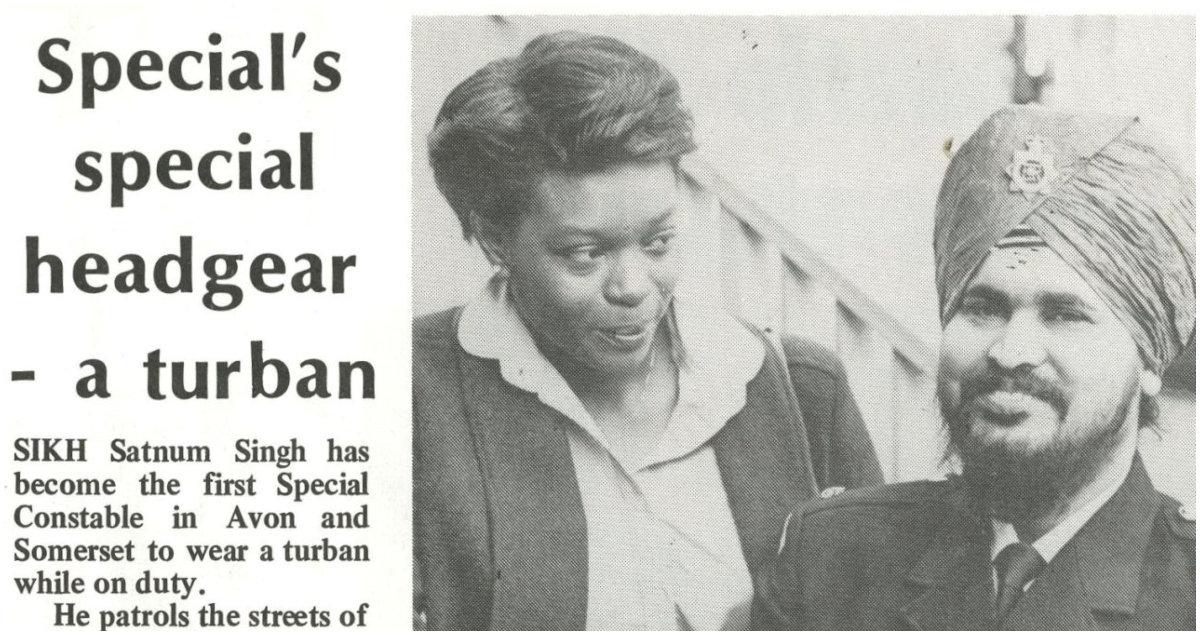 Yvette Massiah Became the First Black Woman in Avon and Somerset’s Special Constabulary in the 1980s