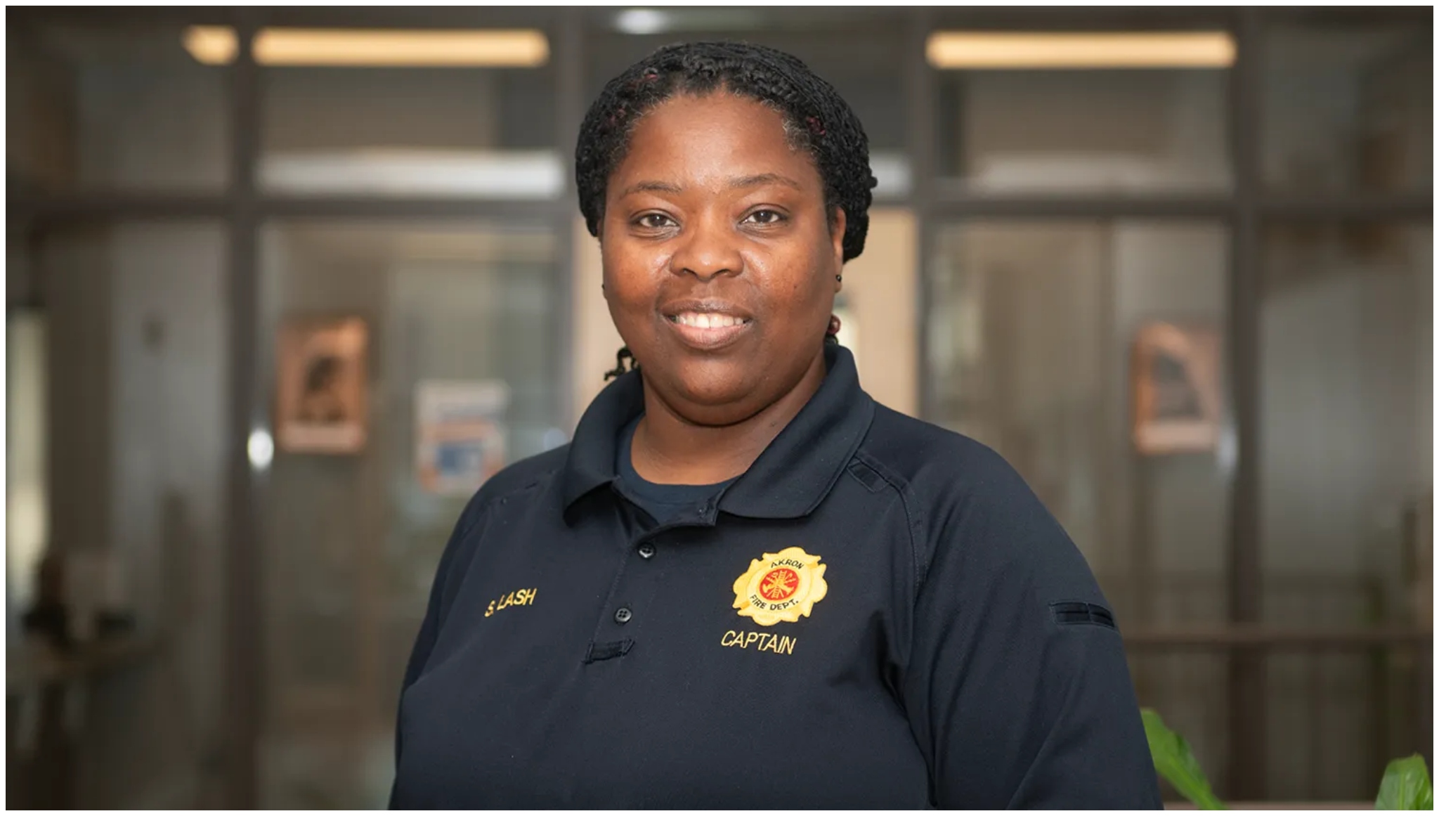 Sierjie Lash Akron Fire Department