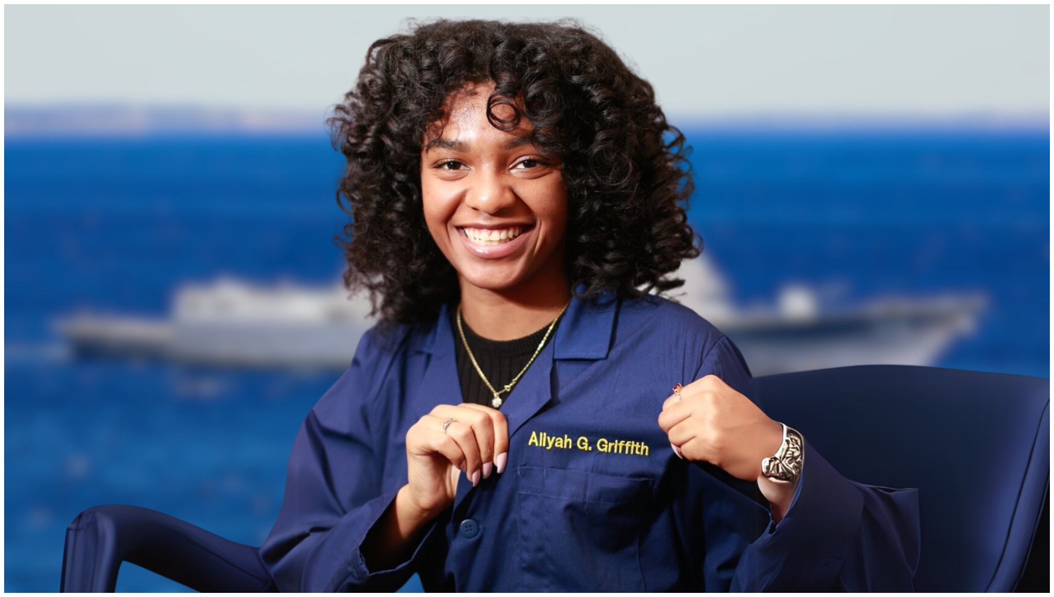 Aliyah Griffith first Black Ph.D. marine science UNC