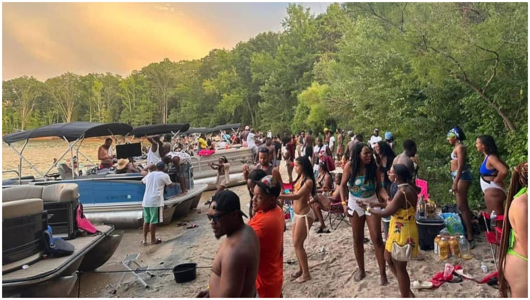 Black Boat Weekend on Lake Norman