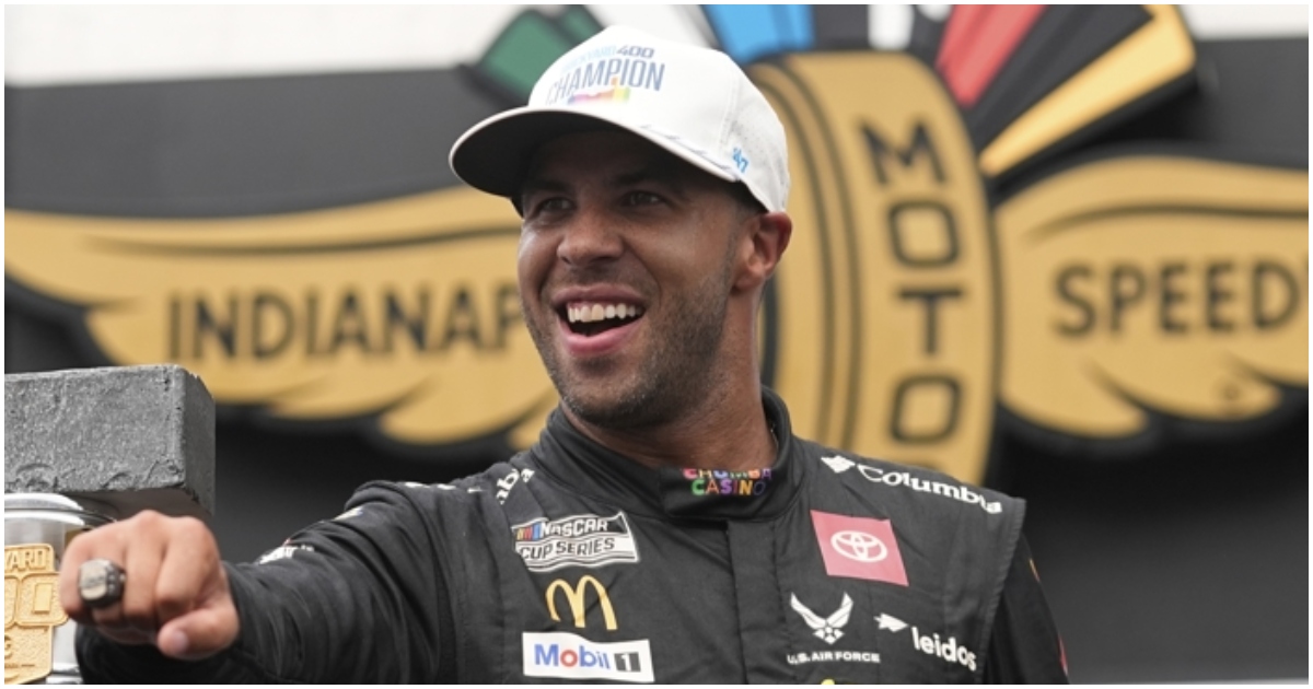 Bubba Wallace Wins Brickyard 400 as First Black Driver on Indy Oval